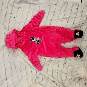 Disney baby minnie mouse snowsuit